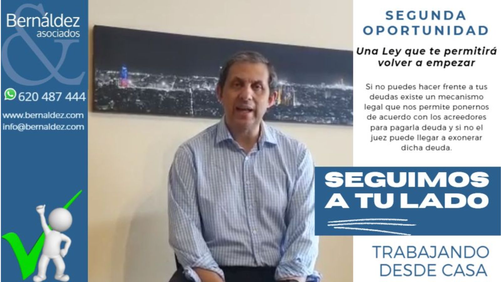 Bernáldez & Asociados es una empresa de servicios profesionales con despacho en Barcelona y Madrid, especializada en la prestación de servicios legales, fiscales y en la implementación de la gestión empresarial en despachos profesionales y pymes.