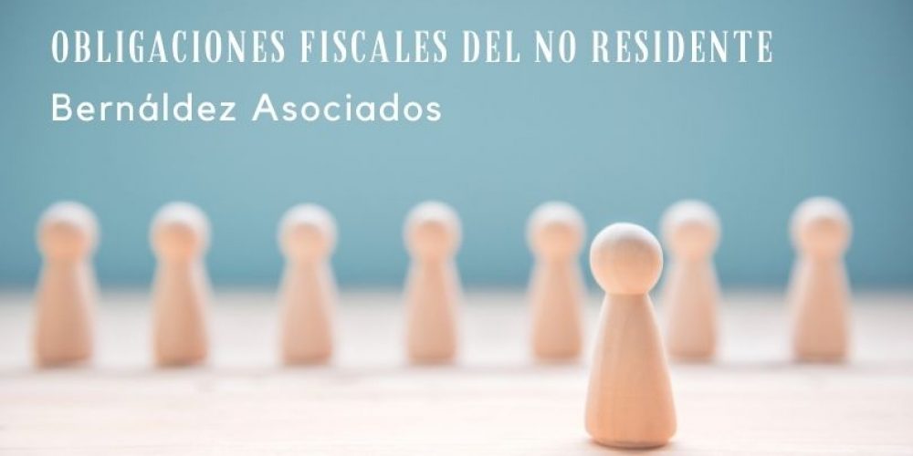Obligaciones fiscales del no residente propietario de un bien inmueble en España