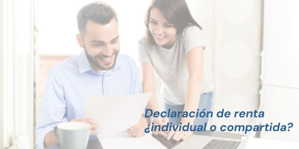 Declaración de renta ¿individual o conjunta?