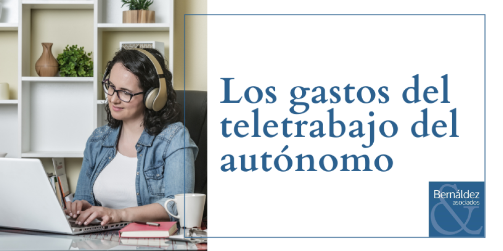 Los gastos del teletrabajo del autónomo