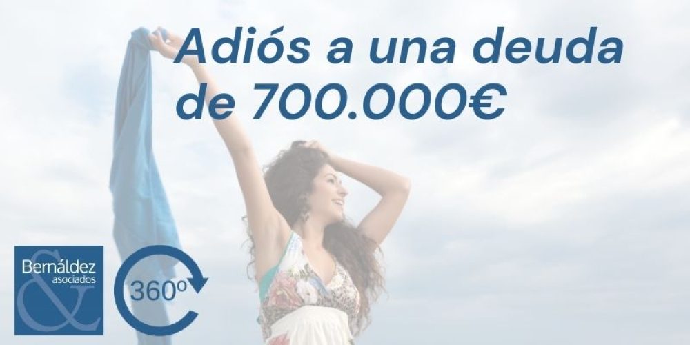 Adiós a una deuda de 700.000€