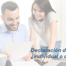 Declaración de renta ¿individual o conjunta?