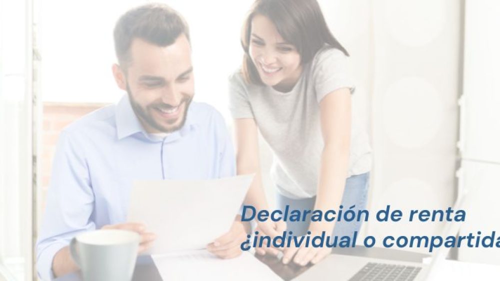 Declaración de renta ¿individual o conjunta?